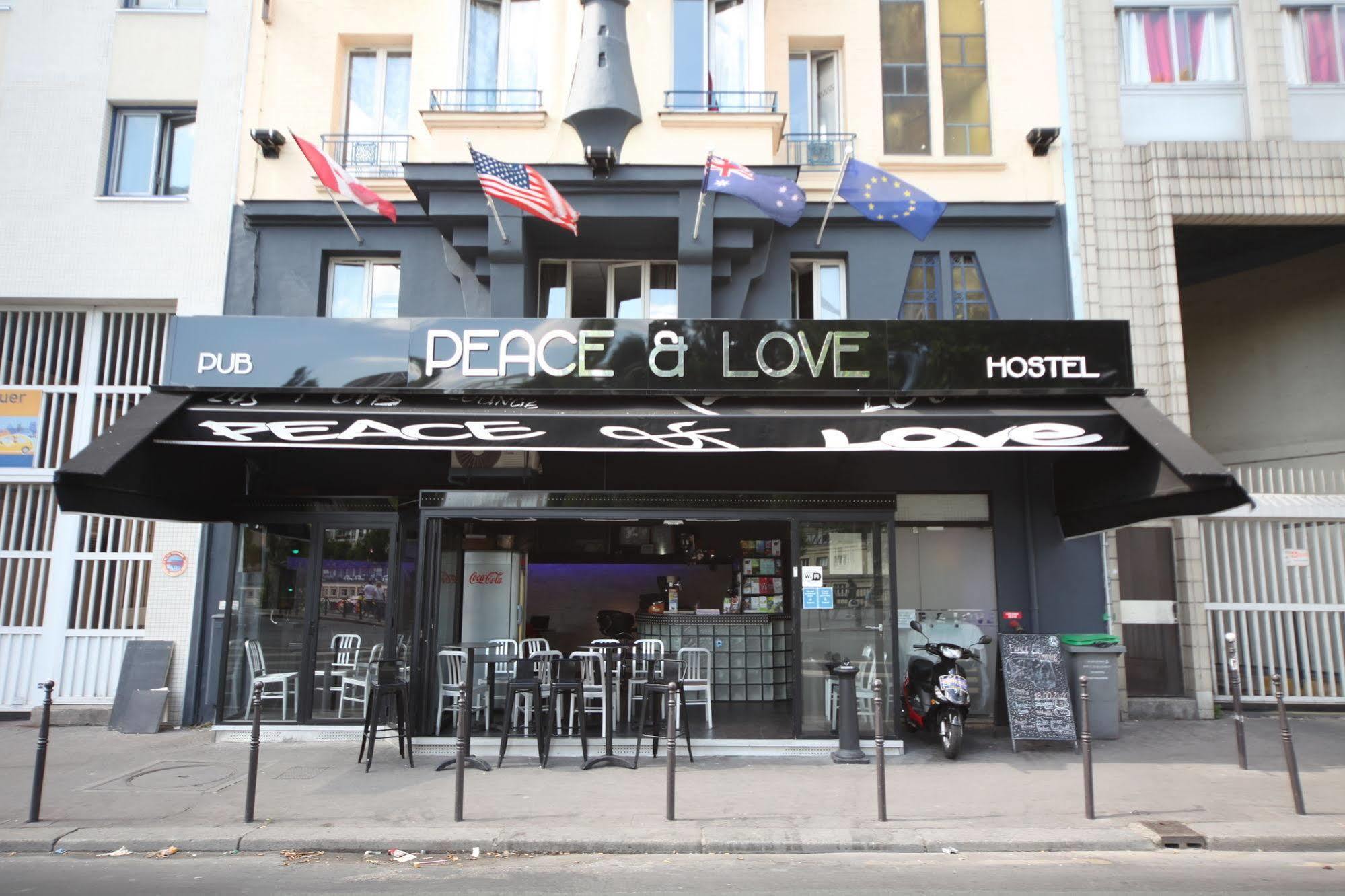 Peace & Love Hostel Париж Екстер'єр фото