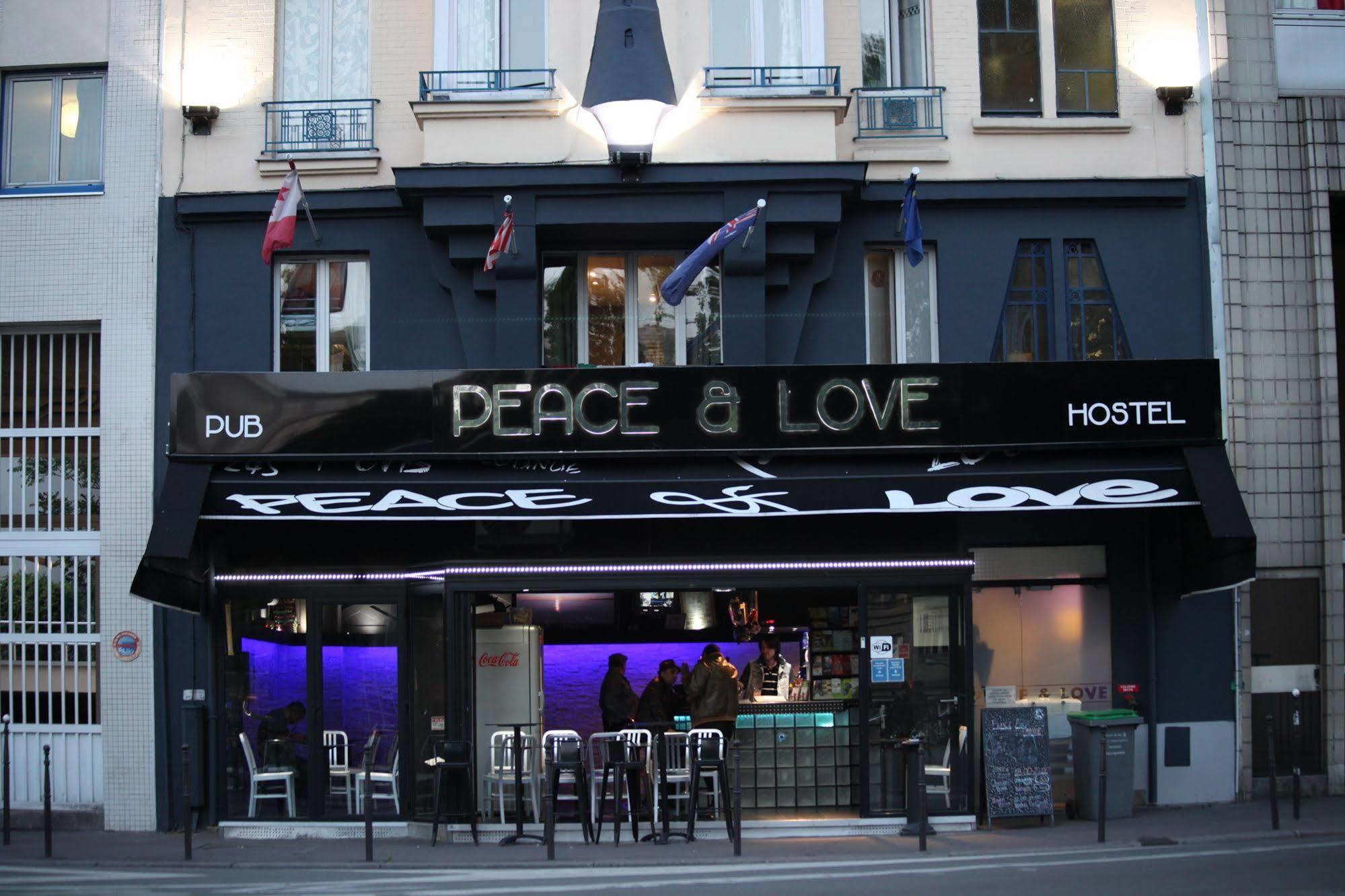Peace & Love Hostel Париж Екстер'єр фото